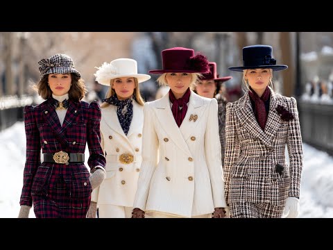 Видео: Глобальный тренд зимы 2025 года, вдохновлённый Ральфом Лореном: ленивый роскошный уличный стиль, ...