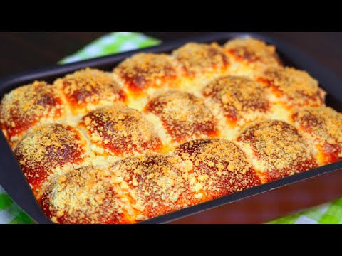 Видео: УДИВИТЕЛЬНО ПРОСТО и ТАК ВКУСНО!! ПУХОВЫЕ БУЛОЧКИ с НАЧИНКОЙ | Кулинарим с Таней