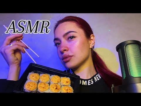 Видео: ASMR❤️ | Вопрос - ответ🤫 | Мукбанг роллов 🍱