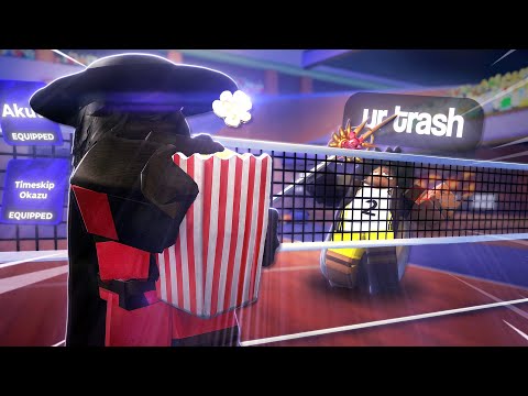 Видео: УНИЧТОЖЕНИЕ ТРЭШ-ТОКЕРОВ С ПОМОЩЬЮ ЛУЧШИХ СТИЛЕЙ ПОДАЧИ У ЛЕГЕНД ВОЛЕЙБОЛА