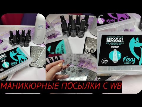 Видео: ЧË КУПИЛА на WB😲 в декабре??/базы LACARTI/верхние формы FOXY EXPERT/пластины TAKIDA/