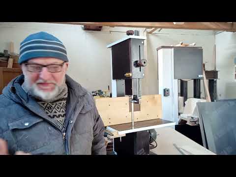 Видео: Ленточная пила Яренок с асинхронником.