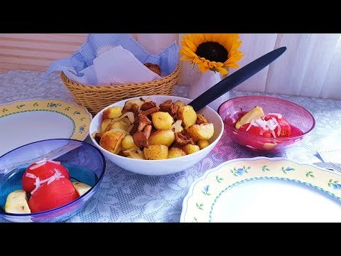 Видео: Эх..Вкуснятина! Картошечка с лисичками !