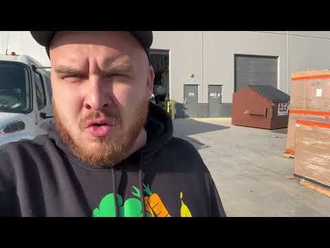 Видео: Встретил подписчика | Дальнобойщик в США на бокс траке | 26 ft. Box truck