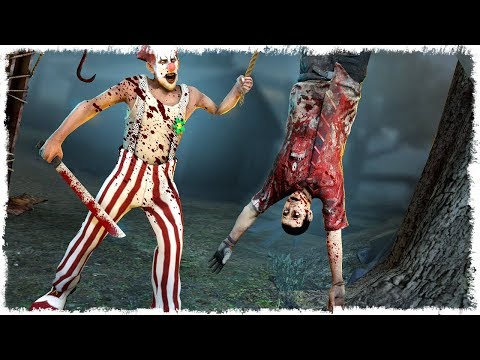 Видео: НОВЫЙ МАНЬЯК - КЛОУН-ПСИХ ВЫШЕЛ НА ОХОТУ В DEAD BY DAYLIGHT!!!