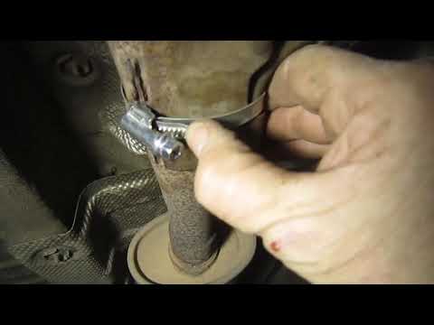 Видео: Самодельное крепление глушителя Renault Logan (homemade silencer mount)