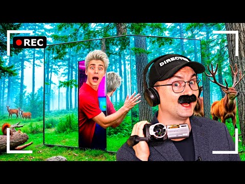 Видео: Как снимали А4: Построили НЕВИДИМУЮ СЕКРЕТНУЮ КОМНАТУ в ЛЕСУ !