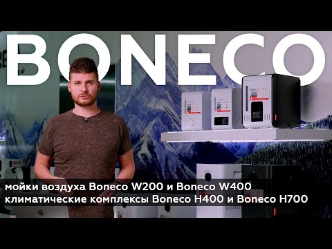 Видео: Обзор моек воздуха и климатических комплексов Boneco