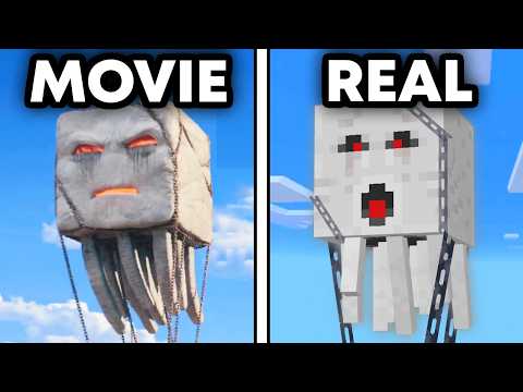 Видео: 48 отличий Minecraft от игрового фильма