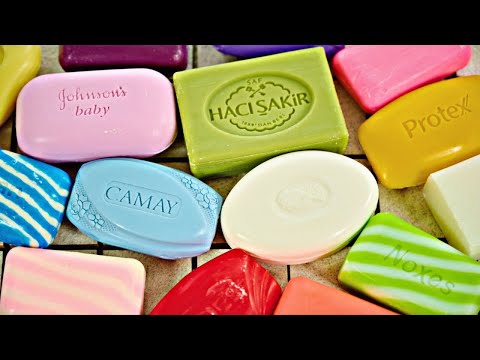 Видео: ASMR soap cutting/ Satisfying video |Help you Sleep| Relaxing Video/ Резка сухого мыла/4К