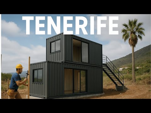 Видео: 2 года за 30 минут | Контейнерный дом с замедленной съемкой 🏝️