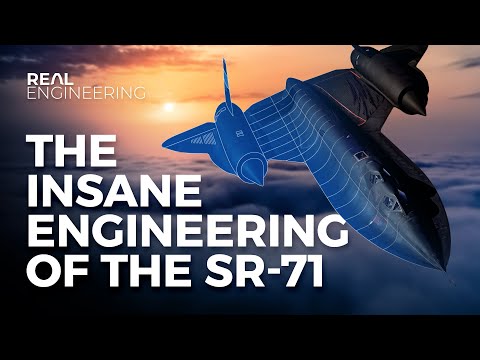 Видео: Безумная конструкция SR-71 Blackbird