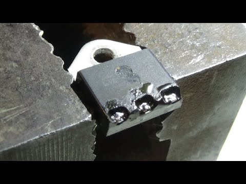 Видео: Ремонт симістора BTA41-600B з відламаними ногами