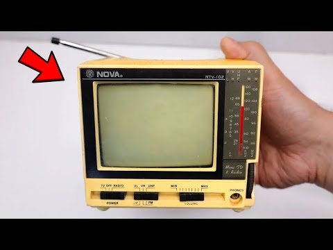 Видео: Реставрация и ремонт ✅ Мини-телик 5" из 80-х | Теперь запускает Xbox, PlayStation и даже GTA! 🎮🔥