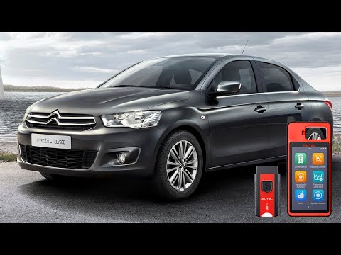 Видео: Добавление ключа Citroen C-Elysee с Autel KM100