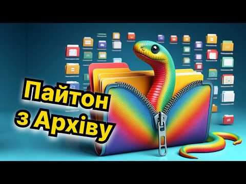 Видео: Запуск Пайтон програми із ZIP Архіву