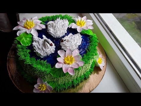 Видео: Торт Лебединое озеро