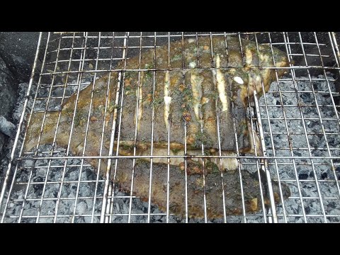 Видео: Нежнейшая камбала на мангале в очень вкусном ароматном маринаде