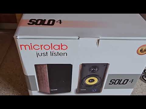 Видео: Microlab Solo 4 2025 Обзор распаковка тест Акустическая система 2.0 активная