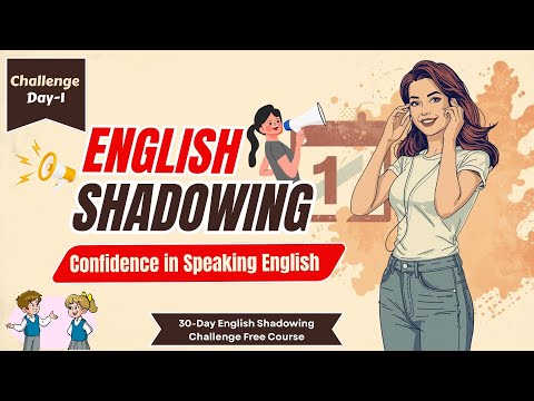 Видео: Практика разговорного английского языка в режиме Shadowing | 30-дневный марафон разговорного англ...