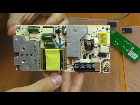 Видео: РЕМОНТ ДЛЯ ПОДПИСЧИКА: Сгорела плата блока питания от т/в Rubin (rb-24s2ufd)