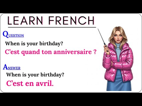 Видео: Лучшие французские фразы и диалоги, которые нужно знать, чтобы говорить бегло | Изучайте французс...