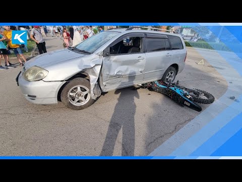 Видео: 06 06 2023  В Киселевске произошли два серьезных ДТП с участием несовершеннолетних