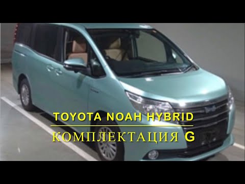 Видео: Toyota Noah hybrid (комплектация G)