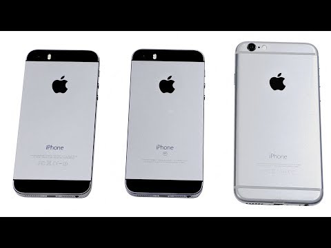 Видео: iPhone 5S vs. iPhone SE vs. iPhone 6 - СРАВНЕНИЕ. Какой iPhone купить?