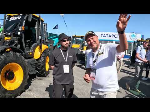 Видео: Отечественный экскаватор погрузчик ELAZ в 2025-м году! Выставка СТТ-EXPO 2025