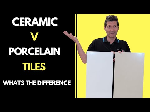 Видео: Объяснение разницы между керамической и фарфоровой плиткой
