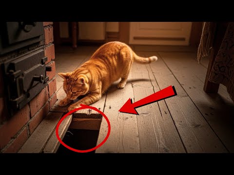 Видео: Кошка царапала ОДНО И ТО ЖЕ МЕСТО — хозяйка заглянула туда и ОБОМЛЕЛА от находки