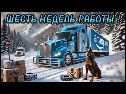 Видео: ШЕСТЬ НЕДЕЛЬ РАБОТЫ НА ТРАКЕ. СКОЛЬКО ПЛАТИТ АМАЗОН ЗА КОНТРАКТ. ПОПАЛИ НА ИНСПЕКЦИЮ.