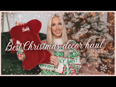 Видео: Я нашла ЛУЧШИЙ рождественский декор 2025 года 🎄 Собранный запас рождественского декора