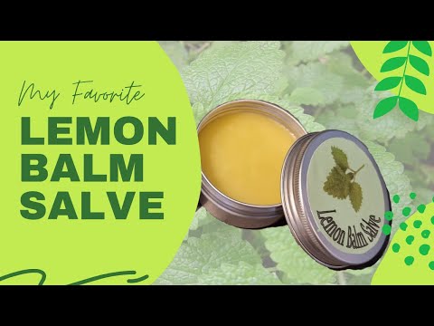 Видео: Бальзам с лимонной мятой для потрескавшихся губ, порезов и ссадин
