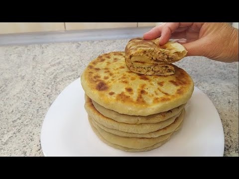 Видео: Вкусные и Сочные Лепешки с Мясом и Картошкой без Дрожжей Вкуснее Беляшей!