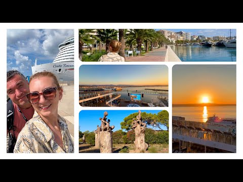 Видео: Costa Toscana Круиз День 4🛳️ Рассвет в Море 🌅 Пальма Де Майорка 🌴 Купаемся в Море 🌊 Влог 1.10.2025