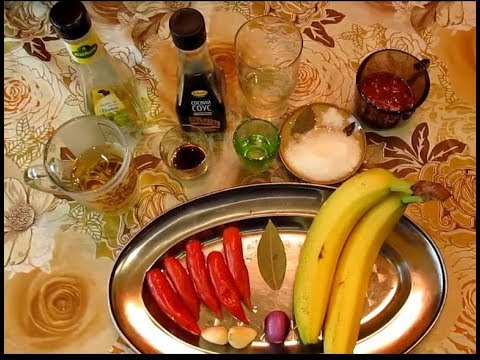 Видео: Филиппинский Пряный банановый острый соус