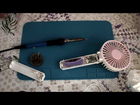 Видео: портативный вентелятор ремонт