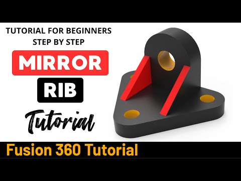 Видео: Учебное пособие по Autodesk Fusion 360 для начинающих — Упражнение 31