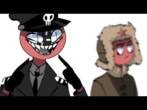 Видео: Совок, Польска и Рейх неплохо проводят время (countryhumans)