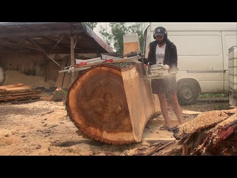 Видео: Зачем мы так пилим? Могли бы быть шикарные слэбы