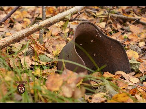 Видео: Раскопки на лесной дороге (Excavations on a forest road) / Searching with Metal Detector