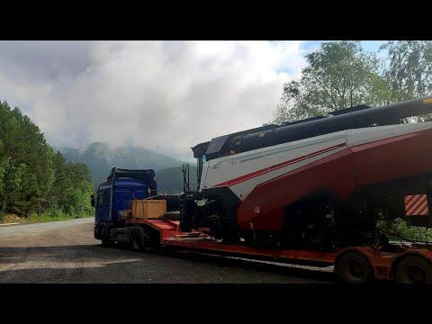 Видео: Негабарит в прямом эфире! #scania #дальнобой #негабарит #дорога #жизньнадороге