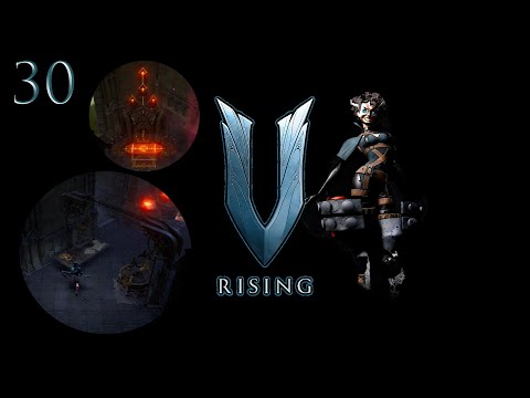 Видео: V Rising/ №30/ Две новые постройки, иду за психованной балериной, нашел кровь 94% качества