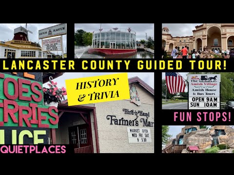 Видео: Полная экскурсия по округу Ланкастер! Развлечения, история, советы, интересные факты, пейзажи!