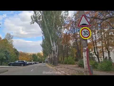 Видео: Маршрут экзамена 4. Эпизод 1. #Кишинёв. Улица Студенческая - Улица Флорилор.