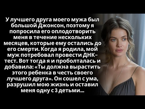 Видео: Измена жены раскрыта после теста ДНК — муж обнаруживает, что лучший друг — отец   Измена жены