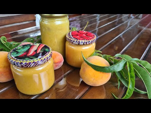 Видео: НЕВЕРОЯТНОЕ Пюре "Лакомка" из персиков. БЕЗ САХАРА