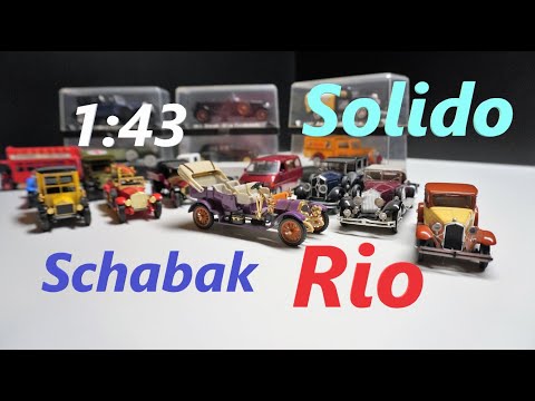 Видео: Schabak Solido Rio Matchbox и разные другие модели 1 43  Внушительная коллекция